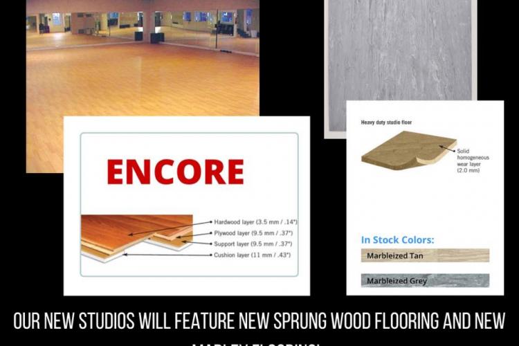 Studio Flooring - Wood Sprung