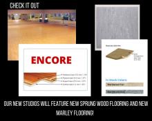 Studio Flooring - Wood Sprung